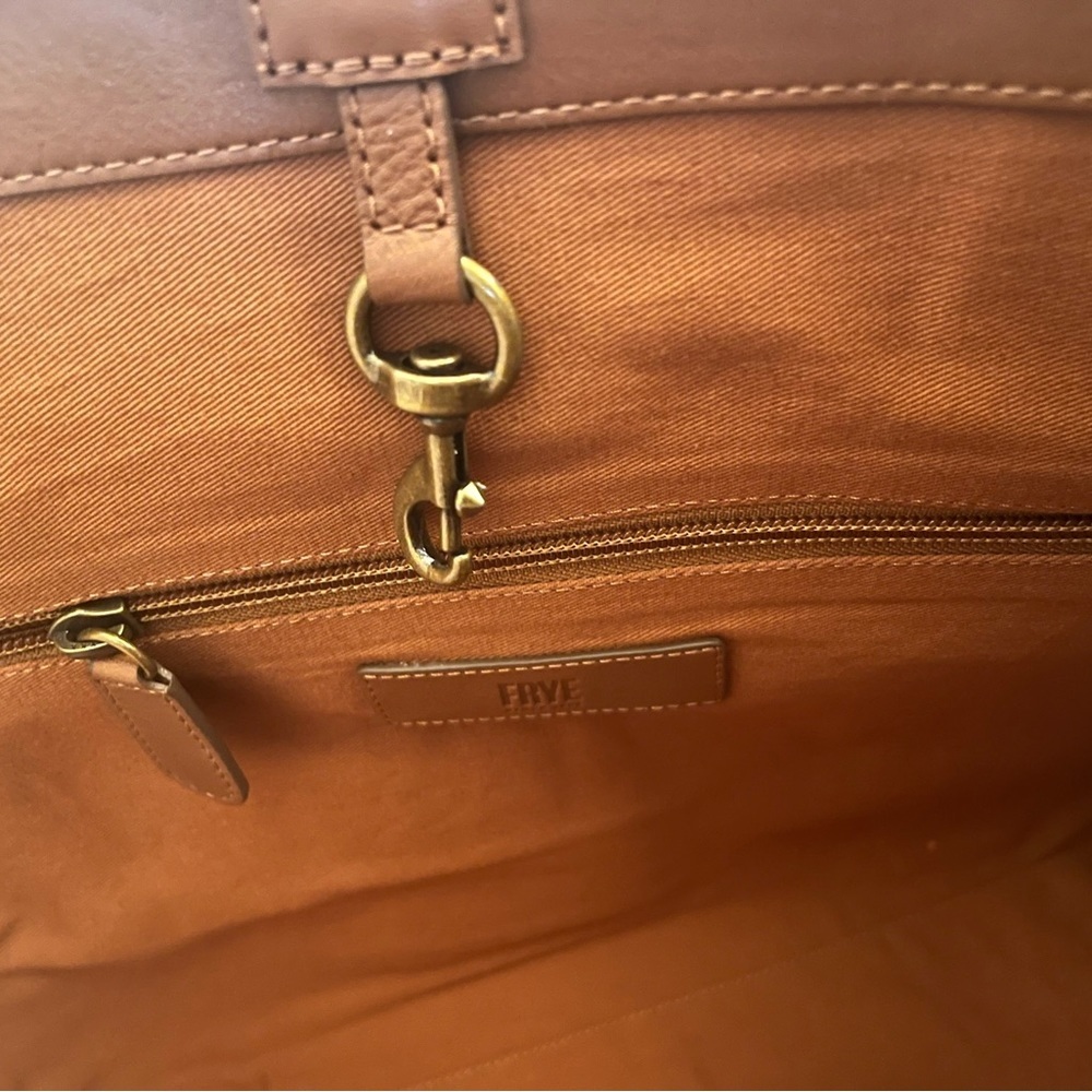 FRYE Olivia Leather Tote Bag - Picture 7 of 9